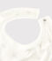 Baby's White Printed Tube Knit Bib MARSHMALLOW white/MULTICO white
