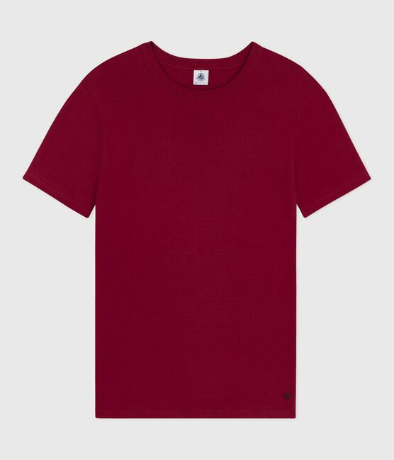 Women's Iconic short-sleeved cotton T-shirt AMARANTE