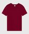 Women's Iconic short-sleeved cotton T-shirt AMARANTE