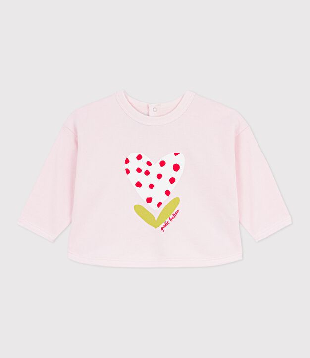 Baby cotton sweatshirt with patterns BARELY