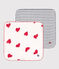 PACK OF 2 COTTON GAUZE HANKIES FOR BABY variante 1