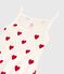 Women's Strappy Heart Dress MARSHMALLOW white/TERKUIT red