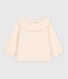 Babies' Long-Sleeved Cotton Gauze Blouse