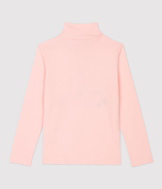 Girls' Cotton Polo Neck MINOIS pink