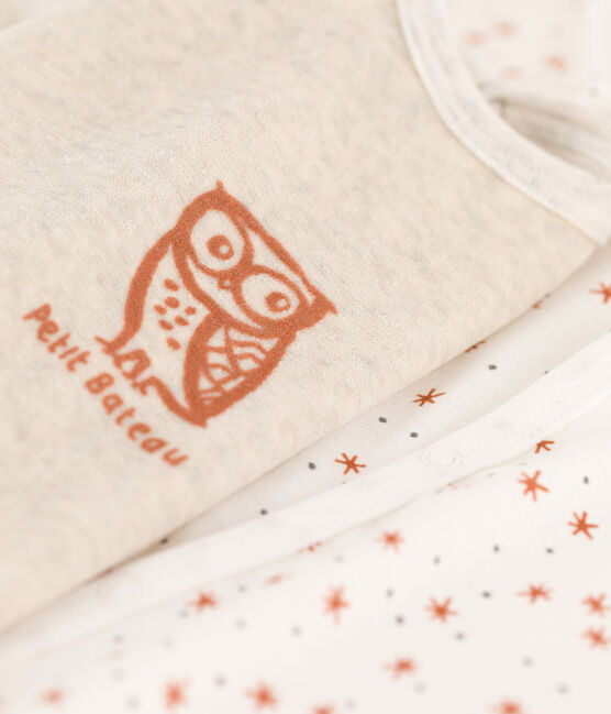 Babies' Starry Cotton Sleepsuits - 2-Pack variante 1