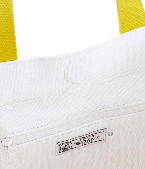 Shopping bag MARSHMALLOW white/SHINE yellow