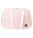 Changing bag made of quilted polyester.