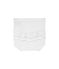 Baby plain cotton gathered pants Ecume white