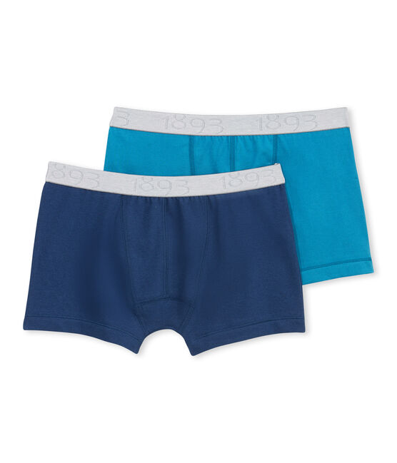 Set of 2 boy's Lycra jersey boxers - Previous collection . set