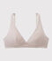 Women's Stretch Cotton Bra FLEUR pink