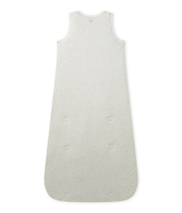 Large baby sleeping bag beige/white