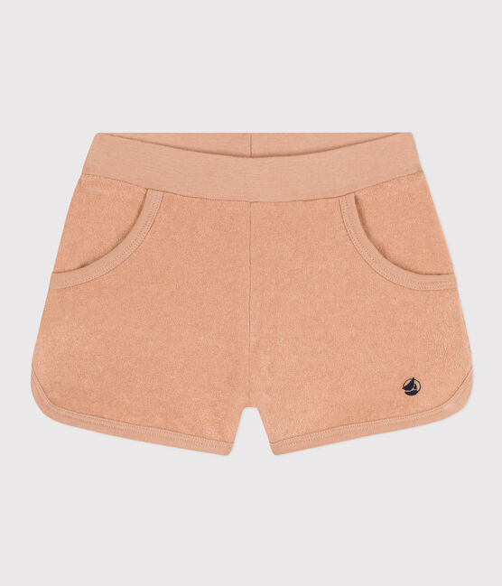 Girl's Terry Shorts VINTAGE beige