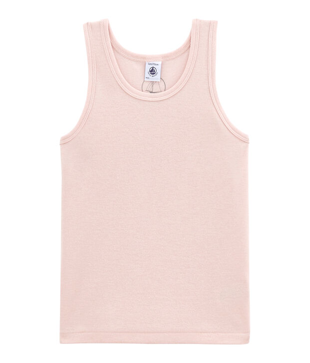 Little girl's vest top in wool and cotton JOLI