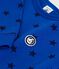 Children's long-sleeved printed cotton T-shirt OLYMPIC+SOIR blue