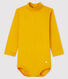 Baby's long-sleeved roll-neck bodysuit