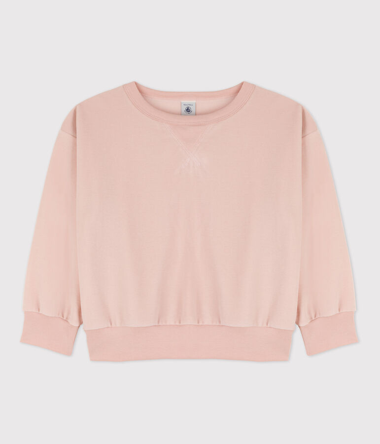 Children's Unisex Cotton Sweatshirt pink