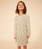 Children's Floral Cotton Nightdress AVALANCHE white/MULTICO