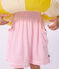 Children's sleeveless plain cotton dress pink