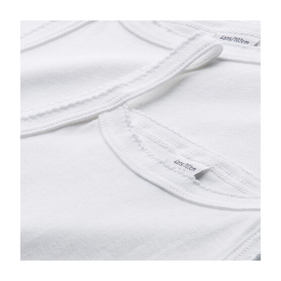 Girls' Strappy Tops - 2-Piece Set . white