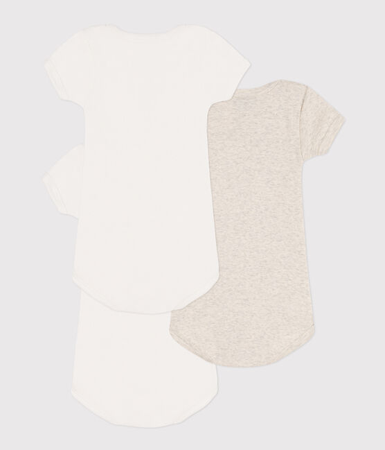 Short-Sleeved Cotton Globetrotteur Bodysuits - Pack of 3 variante 1