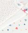 Pack of short-sleeved heart-print cotton bodies for babies variante 1