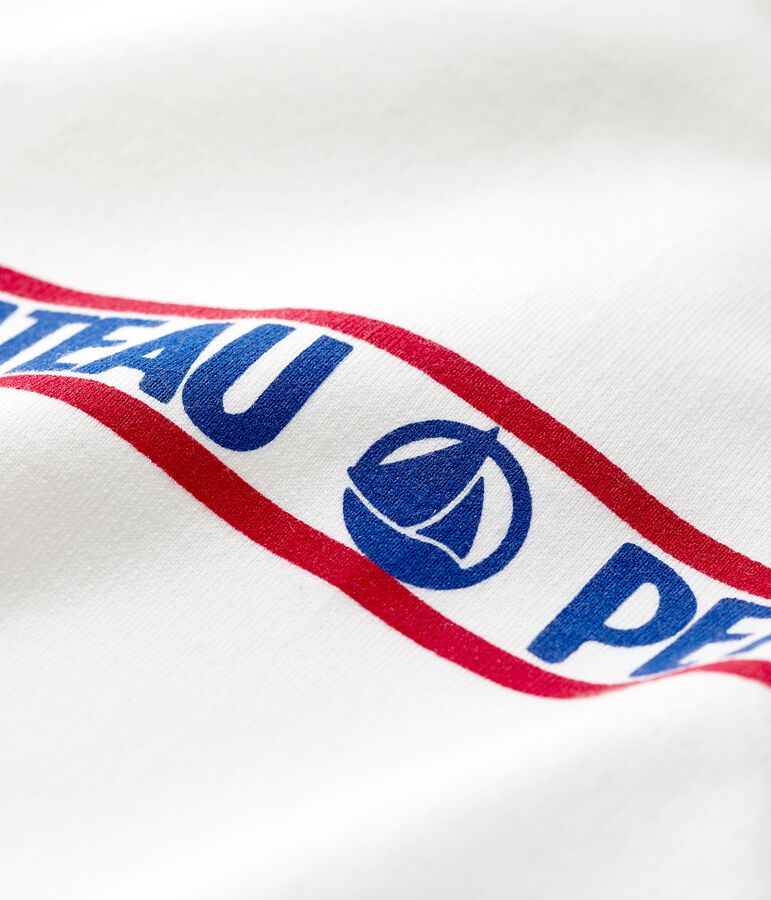 Baby Boys' Fleece Sweatshirt white