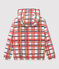 Unisex Children's Windbreaker MARSHMALLOW+SIGNAL white/MULTICO red