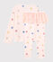 Girls' Dancer Disguise Ribbed Pyjamas FLEUR pink/MULTICO white