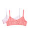 Set of 2 girls' bras LOT white