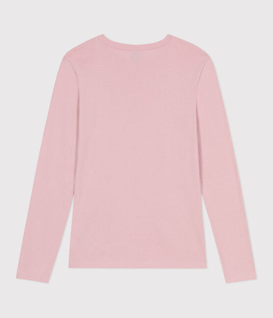 The Iconic long-sleeved cotton T-shirt for women JOLI pink