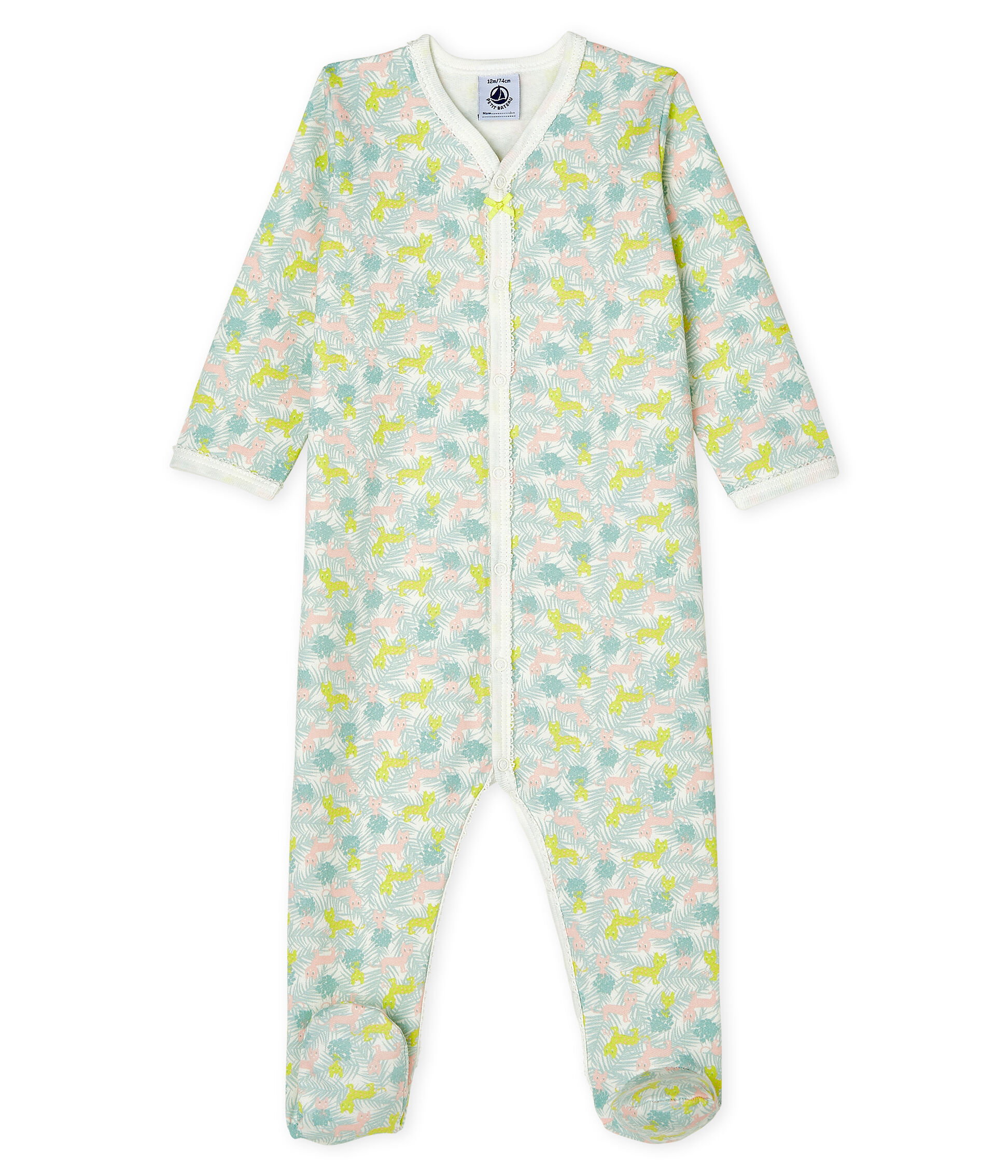 baby fleece sleepsuit