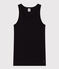 Women's Iconic cotton tank top BLACK black