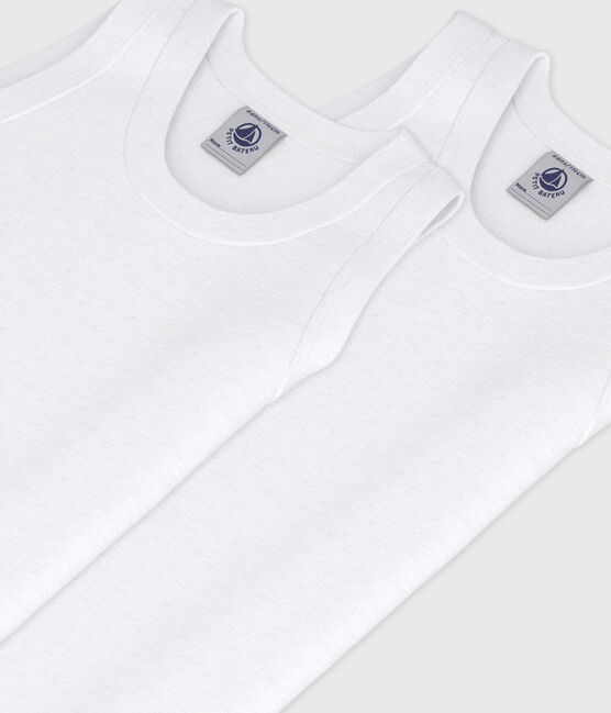 Boys' White Vests - 2-Pack variante 1