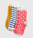 Girls' Socks - 3-Pack