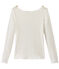 Women's linen tee LAIT white