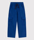 Children's plain Lyocell cargo pants