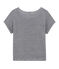 Women's flowing linen tee with milleraies stripes SMOKING blue/LAIT white