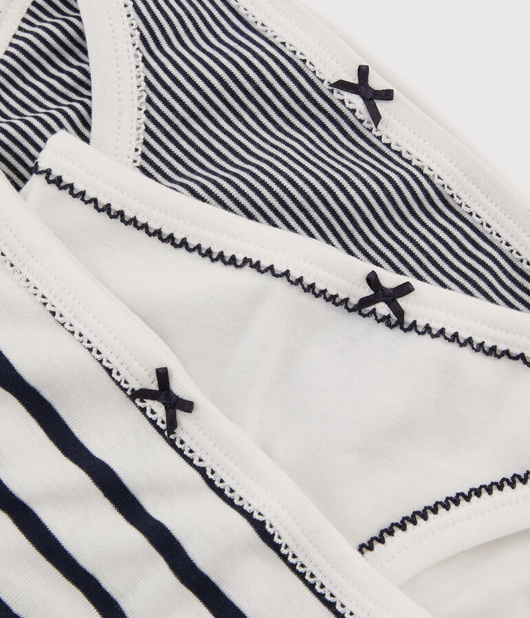 Girls' Striped Knickers - 3-Pack variante 1