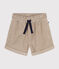 Little girls' corduroy shorts HUITRE