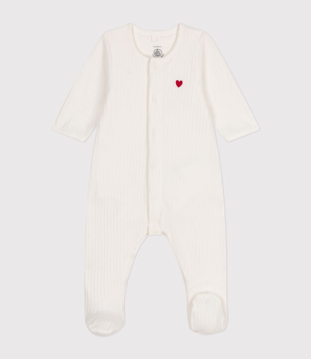 UNISEX VELOUR BODYJAMAS white