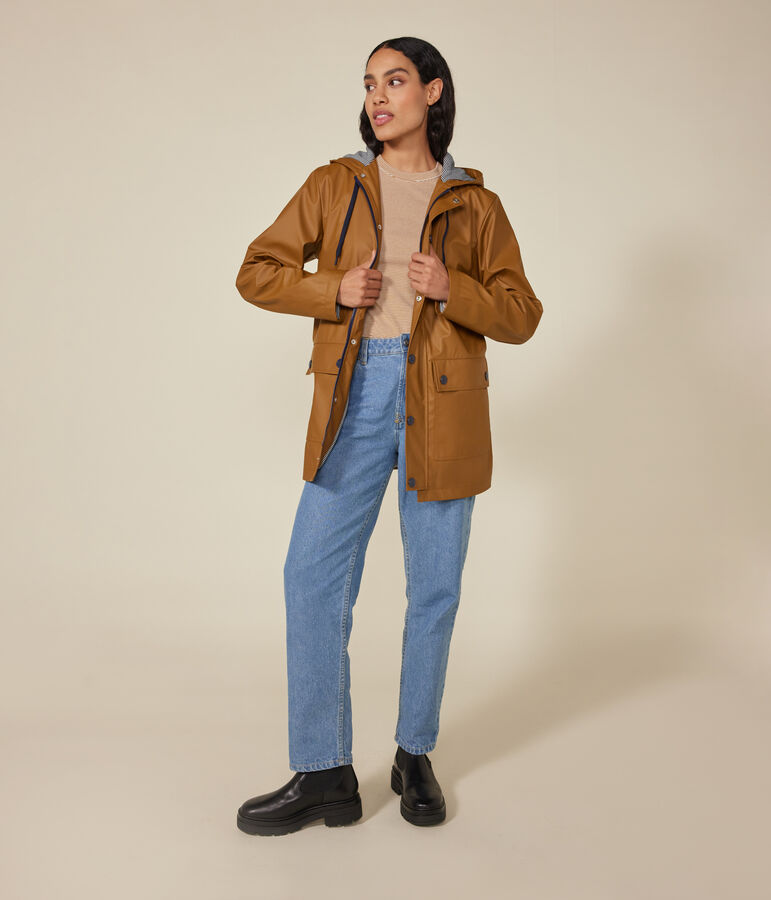 Men's/Women's iconic raincoat brown