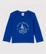 Baby Boys' Long-Sleeved Cotton T-Shirt