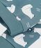 Babies' owl-print cotton sweatshirt GOBELIN grey/MULTICO