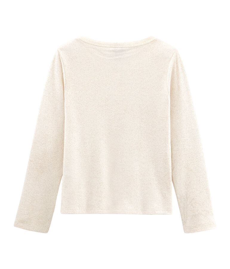 Girls' Cardigan white/pink