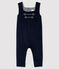 Baby boy's long playsuit SMOKING blue