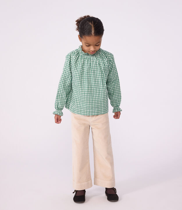 Children's wide-leg corduroy trousers GESSO