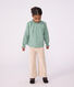 Children's wide-leg corduroy trousers
