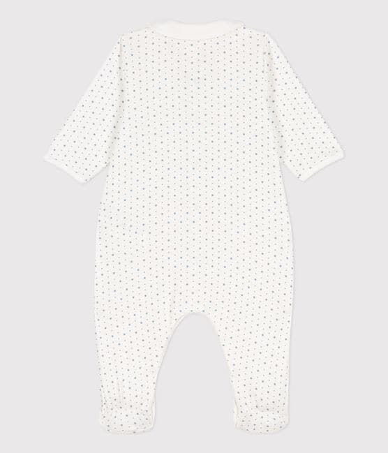 Starry Cotton Sleepsuit MARSHMALLOW /ENNEIGE