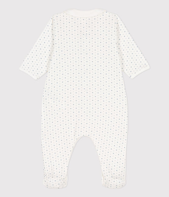 Starry Cotton Sleepsuit MARSHMALLOW /ENNEIGE