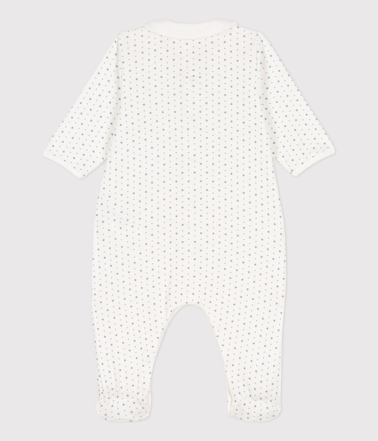 Starry Cotton Sleepsuit MARSHMALLOW /ENNEIGE
